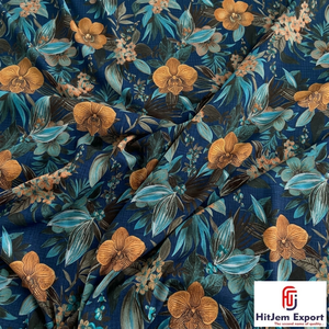Servicio de Fabricación Personalizada de Tela de Poliéster Suave con Impresión Digital para Prendas, Vestidos y Textiles para el Hogar - Product Image 1