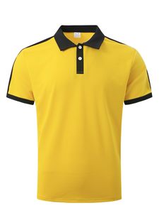 Polo pour homme gris uni en maille à manches courtes avec poche, style décontracté color block, faible MOQ - Product Image 4