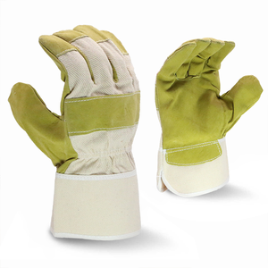 Gants de travail en coton canadien certifiés EN420, anti-vibration, doublure en coton stérile de 10 pouces, manchette de sécurité durable, confortables - Product Image 5