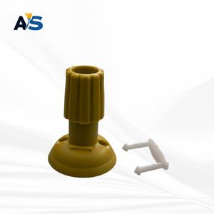 A&S Heavy Duty <b>Clip</b> Mop Holder with Suction Base - Product Image 1
