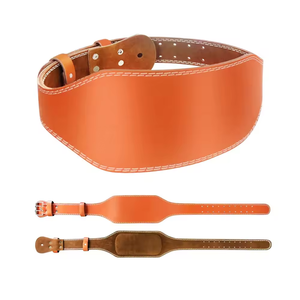 เข็มขัดยกน้ำหนักสำหรับผู้ชายและผู้หญิง เข็มขัดยกน้ำหนักหนัง เข็มขัดพยุงหลังสำหรับยกน้ำหนัก - Product Image 3