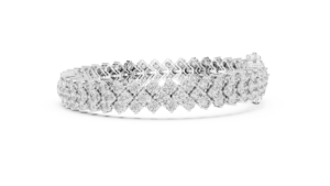 UNIQUE LAB GROWN CUT DIAMOND RHODIUM PLATED LUXURY CERTIFIED TENNIS BRACELET <b>SET</b> 18KT YELLOW <b>GOLD</b> DAILY OFFICE WEAR WEDDING - Product Image 4