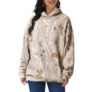 Sudaderas extragrandes transpirables para mujer con capucha ajustable y corte relajado para colecciones de atuendos casuales y elegantes - Product Image 2