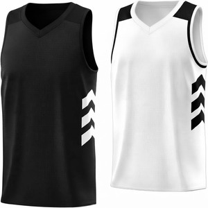 Orha V-Neck Sleeveless Basketball Jersey Men <b>Women</b> Mesh Quick Dry Breathable Eco-Friendly Sport Tank <b>Top</b> White <b>Teal</b> Orange - Product Image 6