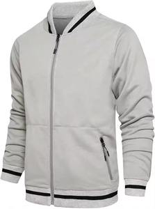 Pantalon de jogging gris en coton pour homme avec braguette zippée et poches latérales, coupe droite, design 2-en-1 à capuche pour l'été - Product Image 4