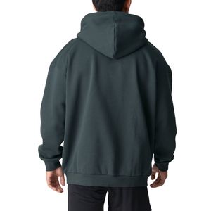 Sweat à capuche en molleton personnalisé pour homme, coupe décontractée, style streetwear, haut à capuche décontracté, vente en gros, fabricant OEM ODM - Product Image 2