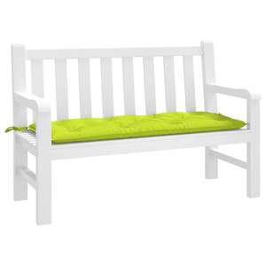 Cojín para Banco de Jardín en Verde Brillante, 100% Poliéster, Tela Oxford, Cojines y Almohadas para Exteriores - Product Image 1