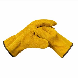 Premium Quality Cowhide Leather Welding <b>Gloves</b> Heavy Duty Heat Resistant Construction <b>Gloves</b> for online sale - Product Image 5