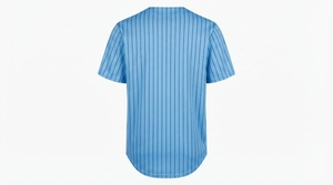 Camiseta de Béisbol para Hombre, Sublimada, con Cuello Mao, Sin Tirantes, Manga Corta, Botones, Nombre del Equipo Personalizado, Transpirable, 100% Poliéster - Product Image 2