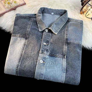 Chaqueta de invierno ligera y cómoda para hombre, estilo jeans acanalados, fácil de usar, en venta. - Product Image 5