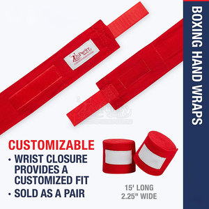 ผ้าพันมือคุณภาพพรีเมียม วัสดุยืดหยุ่น สวมใส่สบาย สำหรับชกมวย - Product Image 4