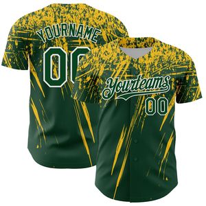 OEM Custom Baseball Jersey Full Button 100% Organic Cotton Anti-Bacterial V-neck Short Sleeve Front Logo Team Wear - Product Image 5