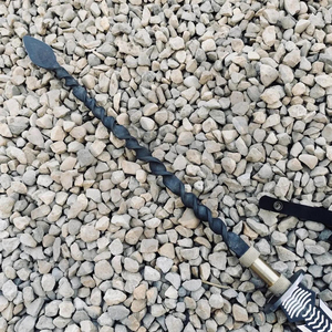 Lance de chasse en acier au carbone forgé avec fourreau en cuir, épée de camping - Product Image 3