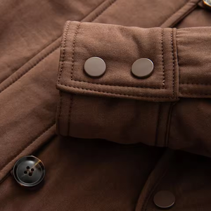 Chaqueta Corta de Invierno 2026 para Mujer, Nueva Moda, Gruesa, con Capucha Desmontable, Transpirable, con Bolsillos, Estilo Vintage, Formal, Elegante - Product Image 5