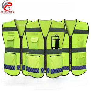 เสื้อกั๊กสะท้อนแสงราคาถูก คุณภาพสูง เสื้อกั๊กนิรภัยแบบมองเห็นได้ชัดเจน เสื้อกั๊กทำงานแบบ Hi-Vis รับผลิตตามแบบ OEM ปี 2026 ทรงเข้ารูป ยูนิเซ็กซ์ - Product Image 3