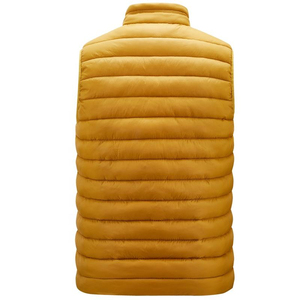 Nouveau design tendance, gilet d'hiver personnalisé avec logo, gilet matelassé pour homme, col montant, sans manches, vestes matelassées - Product Image 4
