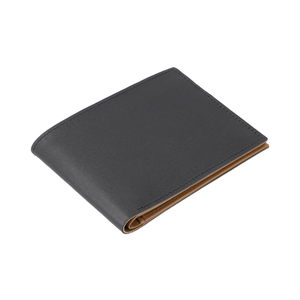 Portefeuille Homme en Cuir Véritable de Qualité Supérieure avec Broderie Décorative, Logo Personnalisé, Faible MOQ, Porte-Cartes Court Multi-emplacements, Design Exclusif - Product Image 1