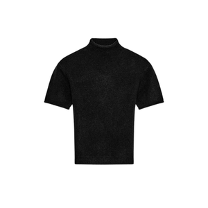 Pull à capuche surdimensionné en coton épais de haute qualité à col montant - Product Image 3