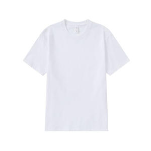 Nouveaux T-shirts pour hommes en gros, couleur unie, manches courtes, col rond, décontractés, pour l'été - Product Image 5