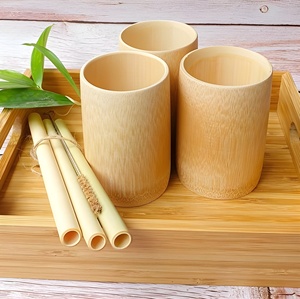 Natural Handmade <b>Cheap</b> Price Wholesale Eco Friendly Drinking Bamboo Cups in Vietnam Wholesale - Product Image 2