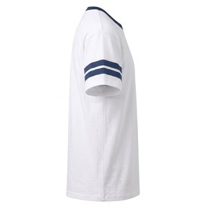 เสื้อยืดโอเวอร์ไซส์ทรงหลวมสำหรับผู้ชาย พิมพ์โลโก้ตามสั่ง ผ้าคอตตอนหนานุ่ม สไตล์สตรีทแวร์ วินเทจ ทนทานต่อการใช้งานหนัก - Product Image 4