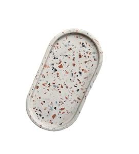 <b>Resin</b> Tea & Snack Serving Tray <b>Resin</b> Fruit & Cheese Serving Tray <b>Resin</b> Charcuterie Board Tray <b>Resin</b> Rectangular Serving Tray - Product Image 1