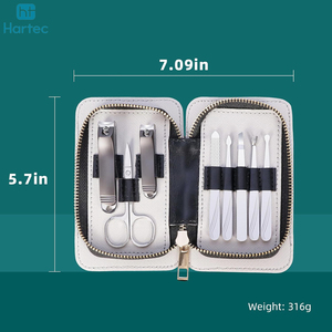 Latest Zipper <b>Case</b> Professional Stainless Steel Manicure and Pedicure Set Professional Grade Pedicure Knife Scraper - Product Image 4