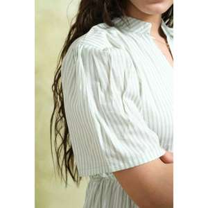 Vestido Corto de Algodón para Mujer, Elegante Vestido Mini de Verano, Atuendo Bohemio Informal, Ropa de Moda Transpirable - Product Image 6