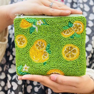 Porte-monnaie personnalisé avec motif œil porte-bonheur, orné de perles, magnifique et tendance - Product Image 1