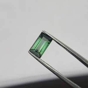 Turmalina Verde Natural, Gema Facetada, Piedra Suelta para Joyería, Anillo, Colgante, Gema con Corte Cojín, Cristal - Product Image 4