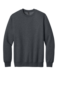 Sweat-shirt à col rond pour homme, 100% coton, couleur unie, coupe classique, pull décontracté, tissu tricoté d'hiver, HSI anti-rétrécissement, doublé - Product Image 2