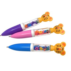 ชุดรูปแบบหัวเสือปากกาลูกลื่นพลาสติกขนาด0.5มม.-ไอเดียของขวัญสำหรับแจกของรางวัลส่งเสริมการขาย - Product Image 2