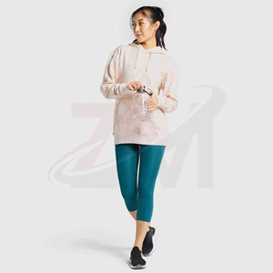 Sudadera con Capucha Gruesa y Pesada para Mujer, con Logotipo Personalizado OEM, Sudadera con Capucha de Forro Polar, Transpirable, a la Moda, Precio al por Mayor 2025 - Product Image 5