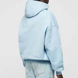Full <b>Zip</b> Up Hoodie Heavyweight Oversized Dropshoulder 100% Cotton Fleece Full <b>Zip</b> up Hoodie With Custom Printed Embroidered Logo - Product Image 4