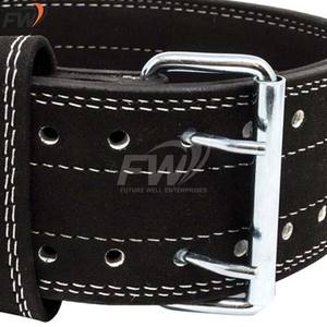 เข็มขัดพยุงหลังยกน้ำหนักแบบสั่งทำพิเศษ หนัง/หนังแกะ กันลื่น คุณภาพพรีเมียม สำหรับยกน้ำหนัก สีพื้น - Product Image 6