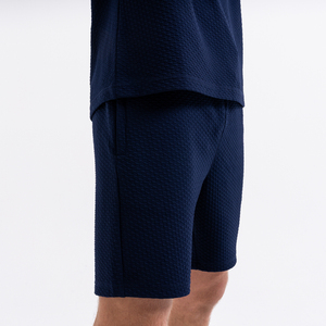 Camiseta de Punto para Hombre, Color Azul Marino, 100% Algodón, Estilo Casual de Verano, Personalizable con Logotipo, Estampado de Letras, Corte Holgado, Unisex - Product Image 5