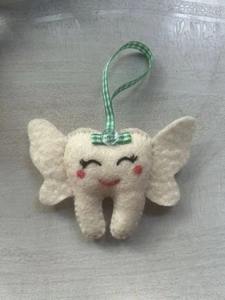 Meilleur oreiller personnalisé fait main en laine de Nouvelle-Zélande et coton PP, rembourré, pour la Fée des Dents, avec poche, écologique, en peluche, ornement de poupée - Product Image 6