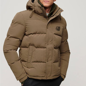 Top Selling Oversized Latest Fashion <b>Cheap</b> Price Men Hooded <b>Puffer</b> <b>Jacket</b> Custom Made Breathable Lightweight Winter - Product Image 1
