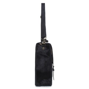 Bolso para portátil de cuero con pelo, hecho a mano, de piel de vacuno auténtica, maletín de oficina para hombres y mujeres, bolso de trabajo de lujo de diseñador, venta al por mayor LHLB-0018 - Product Image 3