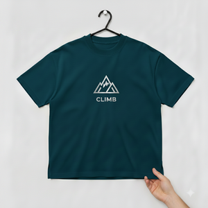 เสื้อยืดโอเวอร์ไซส์ทรงหลวมพิมพ์ลายด้านหน้า สไตล์ลำลอง ระบายอากาศได้ดี ผ้าคอตตอนผสมเนื้อหนา เป็นมิตรกับสิ่งแวดล้อม เหมาะสำหรับผู้ชาย สไตล์สตรีทแฟชั่น - Product Image 4