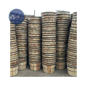Cesta de Madera Circular Sostenible para Cangrejos, Cesta Vintage para Almacenamiento de Frutas, Venta al por Mayor - Product Image 1