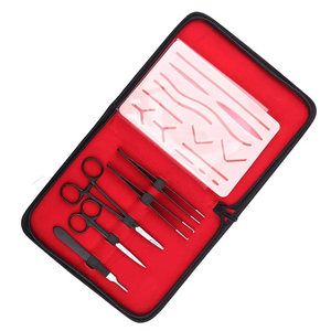 Kit de Entrenamiento de Sutura Quirúrgica de Acero Inoxidable para Estudiantes de Enfermería, Fabricado en China, Instrumento de Disección Quirúrgica Manual - Product Image 6
