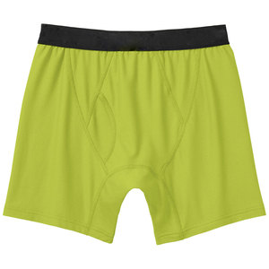 Calzoncillos bóxer para hombre, azul liso, de cintura media, de punto, de algodón y elastano, ropa interior transpirable para adultos - Product Image 5