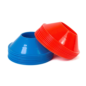 Conos de Entrenamiento de Plástico Sólido, Resistentes al Agua, Apilables, con Asa de Transporte, para Prácticas Deportivas y Ejercicios de Agilidad - Product Image 6
