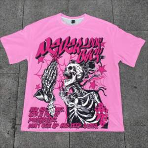 Camiseta Gráfica para Hombre al por Mayor, Lavado Ácido, 100% Algodón Transpirable, Ajuste Oversize, Estampado DTG, Estilo Vintage Desgastado, Ropa Urbana de Fábrica. - Product Image 2