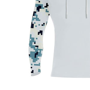 Camisa de Pesca con Capucha para Hombre, Transpirable, de Secado Rápido, con Estampado Digital, Protección UV, de Spandex y Poliéster, Manga Larga - Product Image 6