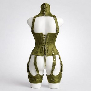 Culotte gainante ajustable en similicuir style Steampunk pour femme, avec lacets, pour amincissement corporel et correction de la posture - Product Image 2