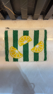 Sac à main de soirée pour femmes avec perles et fermeture éclair, pochette légère pour mariages, fêtes, rassemblements et événements formels - Product Image 5