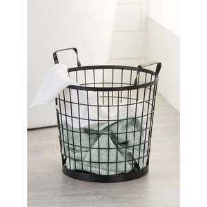 Luxury Designer Gold Metal Laundry <b>Basket</b> With Wheels Hollow Carved Iron Rolling Laundry <b>Hamper</b> <b>For</b> Hotel Supply On Sale - Product Image 4