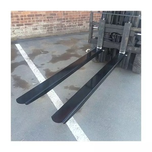 Práctica horquilla de extensión para montacargas con forma de U que ayuda a extender las horquillas, permitiendo el levantamiento de cargas largas y voluminosas de forma segura. - Product Image 2